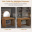 Meuble-lavabo 39 po avec miroir DEL-466363996