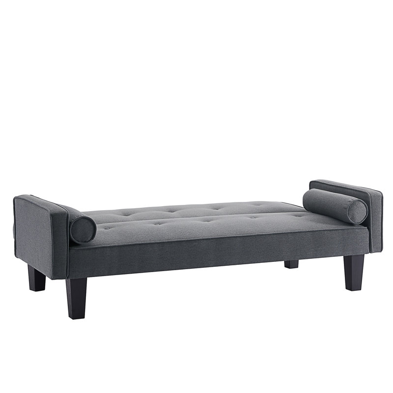 Aneth Upholstered Daybed,love seat,sleeper sofa,Sofa Bed, Dark Gray