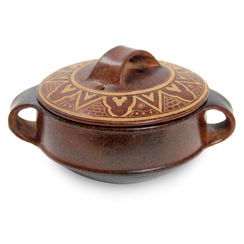 World Menagerie Banbridge Round Ceramic Casserole Bakeware