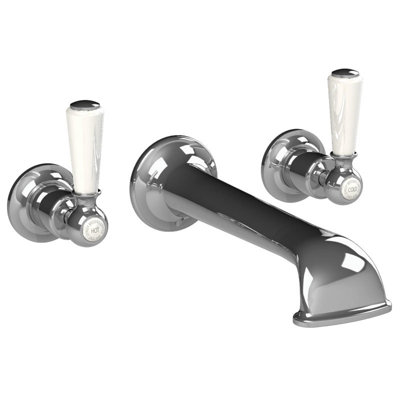 Classic White Tub Filler
