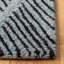 Tapis géométrique en laine / coton touffeté à la main Micro-Loop-111550297
