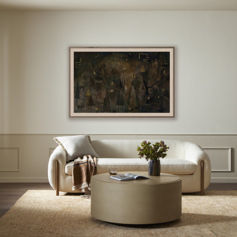 Cave Painting by Jess Engle (New), Black Maple, 36" H x 48" W