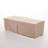 56" Rectangular MgO Concrete Propane Fire Pit