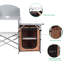 Table de barbecue portative Gymax-67051282