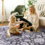 Tapis à motif floral lavable Fillender-103251195