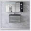 Meuble-lavabo mural 30 po avec lavabo, meuble-lavabo mural moderne