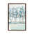 Toile avec cadre en bois brun classique n'est pas disponible