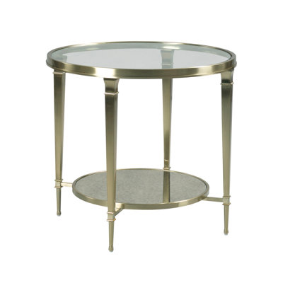 Quintilio Glass Top End Table