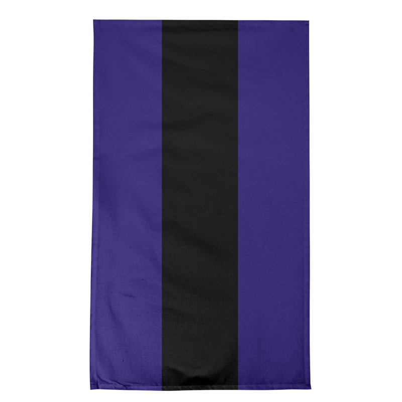 Stripe Tea Towel Kitchen Towel, Baltimore Football, Poly Twill