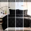 3M King Size Comforter - Black, , Reversible, Diamond , Down Alternative, 2 Shams, Stain Release, Trendsetting Design Fashionable Style-124311697