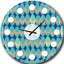 Horloge murale rétro Mid-Century-40748323