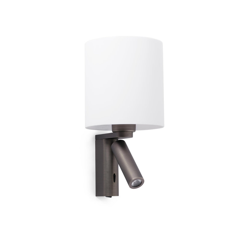 Hahn LED Armed Sconce, Bronze