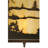 Rustic Lodge Flush Mounted Sconce