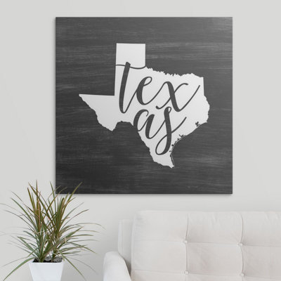 " Home State Typography Texas "