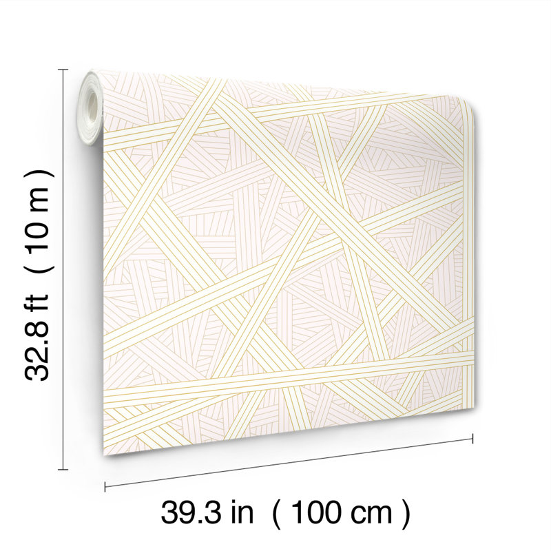 Nastri Wallpaper, Pink