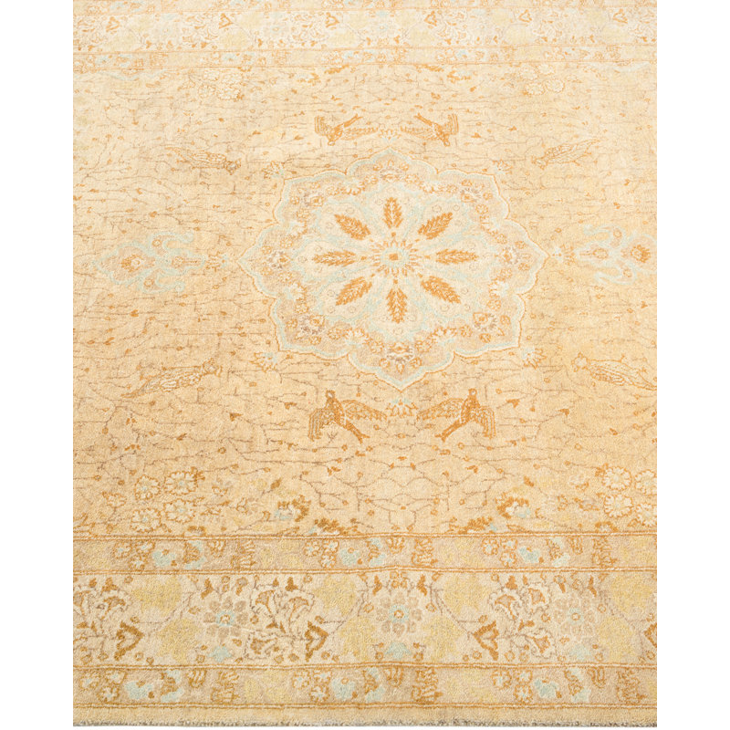 Classic One-of-a-Kind 4' 0" X 6' 2" Hand Knotted Area Rug