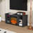 47.2" Fireplace TV Stand With 19.6" Electric Fireplace For TVs Up To 55"-816145027