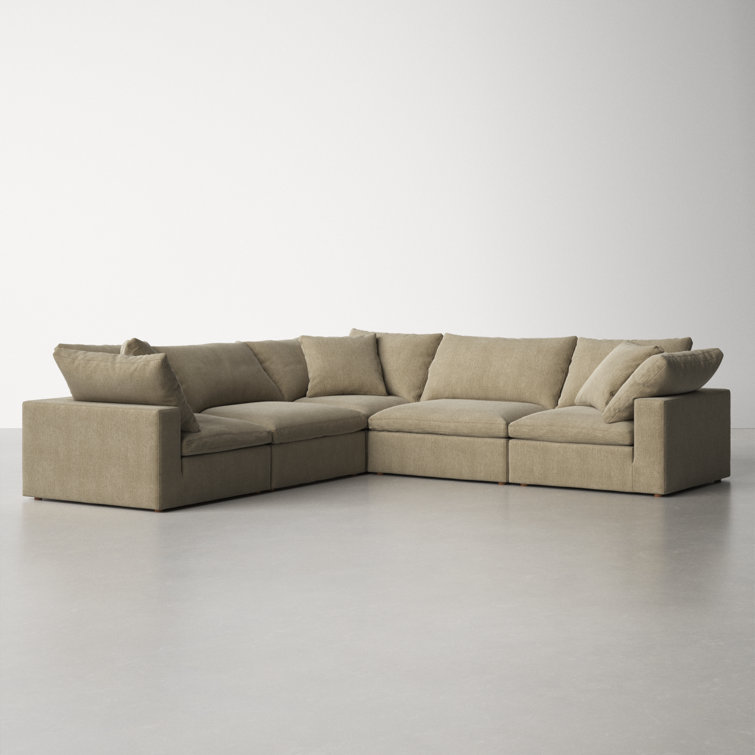Armand 5 - Piece Performance Fabric Modular Sectional