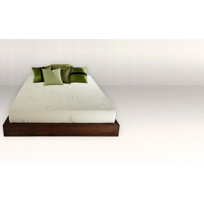 MobilePlush 8" Medium Latex Mattress, Queen