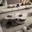 Table basse moderne en super cristal de pierre-183890162