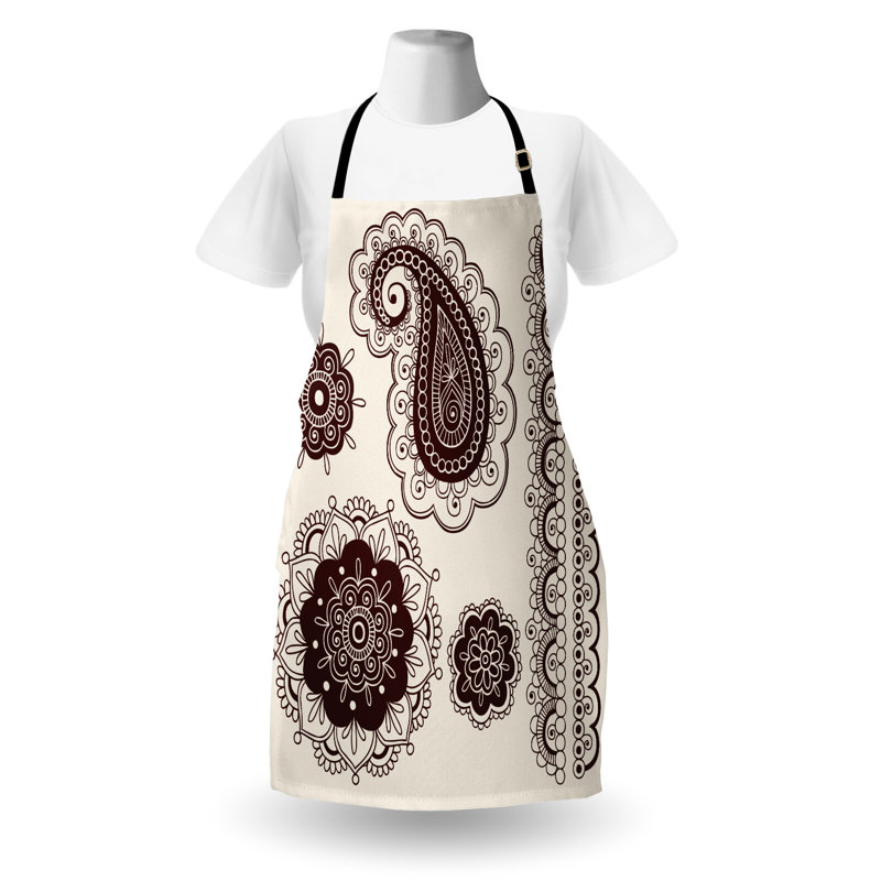No Pattern Bib Apron