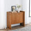 Armoire moderne en noyer: rangement pour armoire de chambre rustique Essentials - Ideal Homes