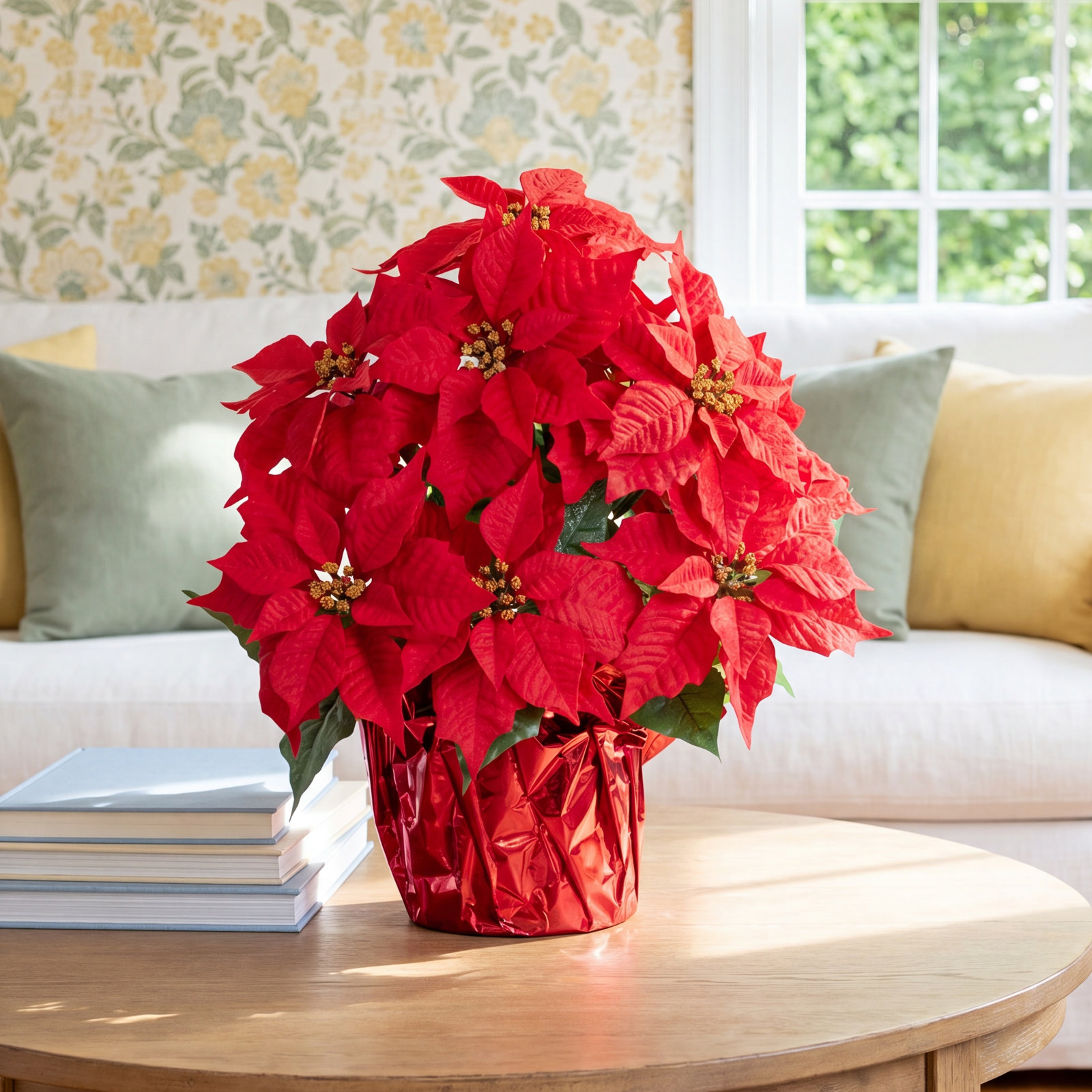 Poinsettia Floral Arrangement