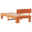Bed Frame with Headboard Solid Pine Wood-312509226-312509229