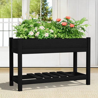 High-Density Polyethylene Elevated Planter