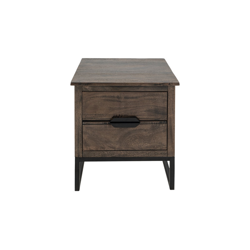 Kodeah 2 Drawer End Table