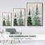 Winter Washed Coppice II, reproduction d'art sur toile-84734270-84734258
