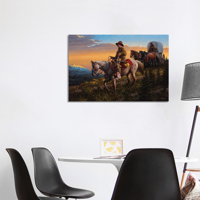 On Timberline Pass by Joe Velazquez - Wrapped Canvas Print, 101.6 cm H x 66.04 cm W x 3.175 cm D