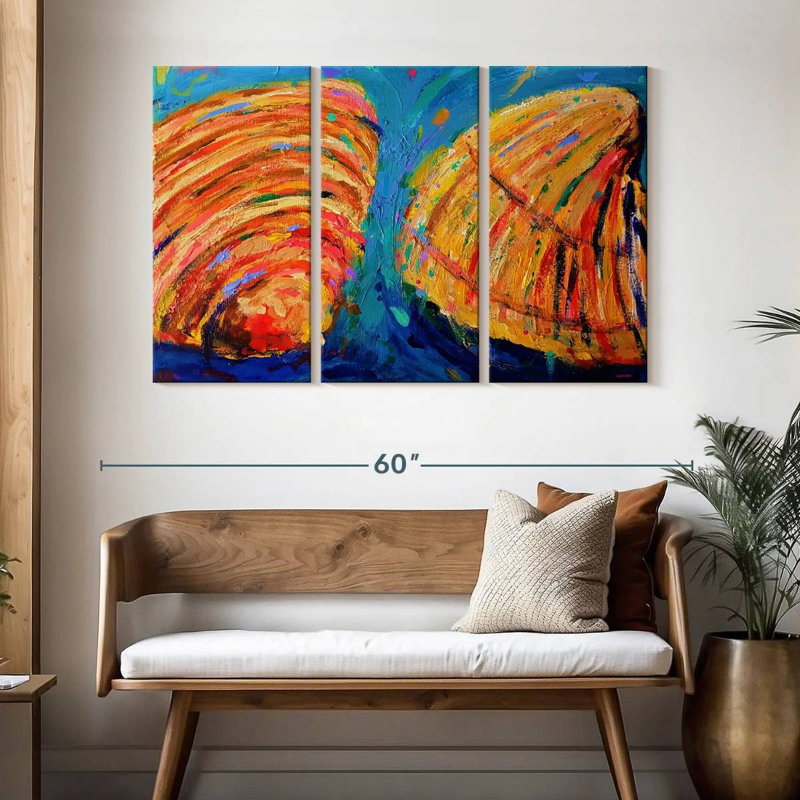 Sea shells 2020 Aletra, H 32 po x l 50 po