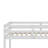 Twin Over Twin Solid Rubber Wood Floor Bunk Bed – Ladder & Strengthened Slat Bed Platform-1595980769