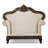Barbato 48.5''W Tufted Chair with Damask Pattern-514335622