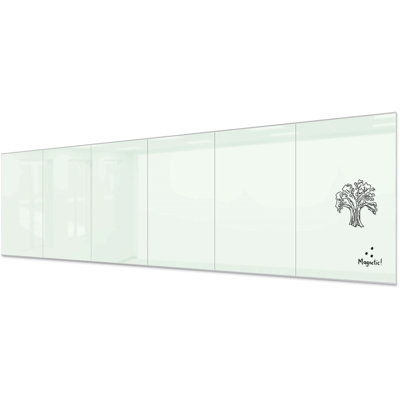 Tableau magnétique mural en verre Unity