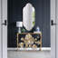 Miroir mural 22,4 x 1 x 48 po avec bords entaillés