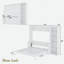 Lit escamotable avec bureau et tablettes Murphy-229458204-229458205