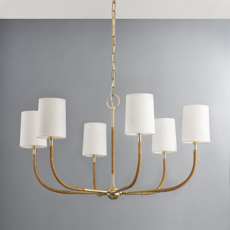 WEBSON 6 LIGHT CHANDELIER