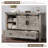 Dreavyn 47" Farmhouse Dresser with 2 Sliding Barn Doors&4 Drawers,Gray-241388744