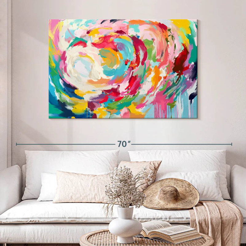 Avery Dynamic Swirls III, H 32 po x l 48 po