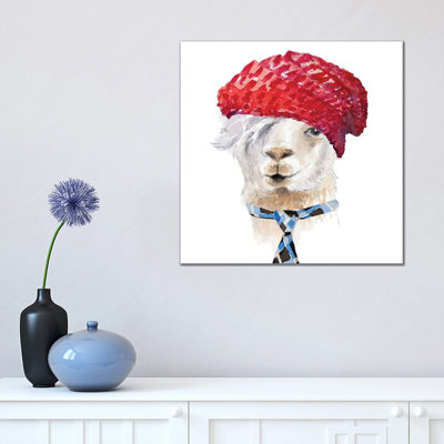 Fashion Llama par Lanie Loreth - reproduction d'art