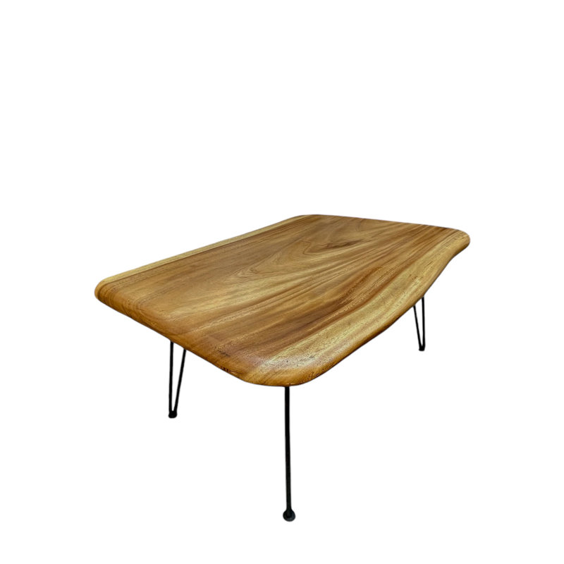 Table basse en bois d'acacia