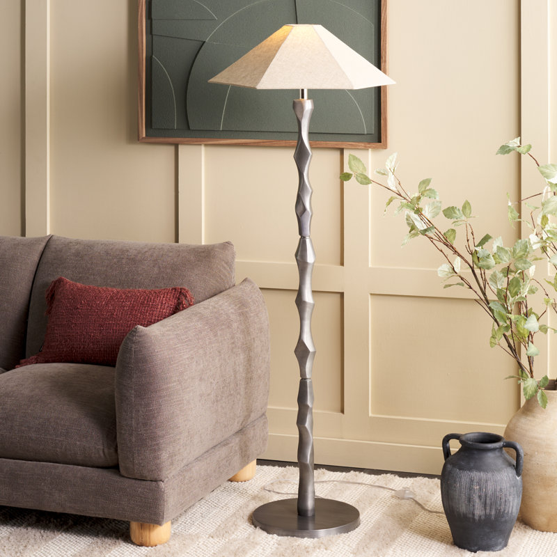 Delphi 58'' Silver Traditional Floor Lamp