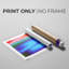Groovy Prism Gradients II - Impression sur toile seulement - NON-CADRE