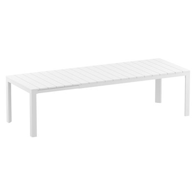 Barbur Extendable Rectangular Outdoor Dining Table