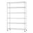  Basics Ecostorage® 6-tier Nsf 48"x18"x72" Wire Shelving Rack W/ Wheels / Chrome-1947086455
