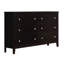 Commode double 6 tiroirs avec miroir Finchley-743116936
