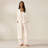 Unisex Organic Waffle Robe Fog-10554943-124606083