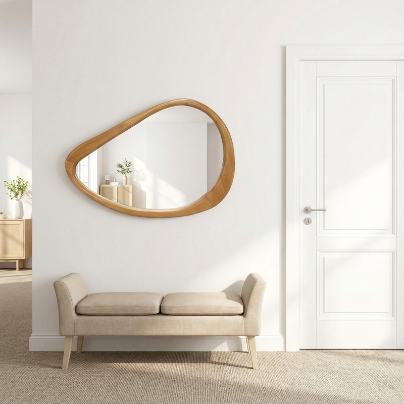 Miroir d'appoint mural pour salle de bain